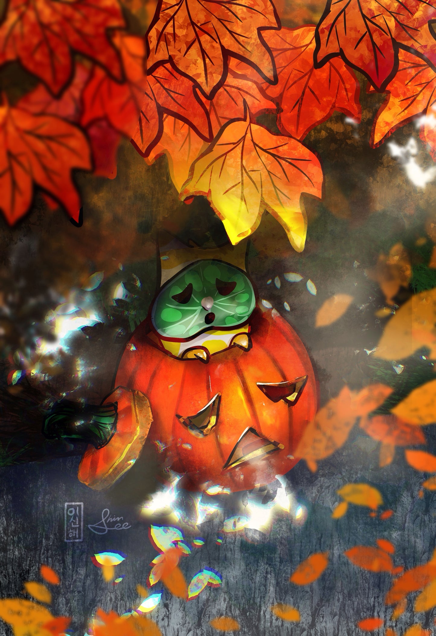 Hiding in a Pumpkin