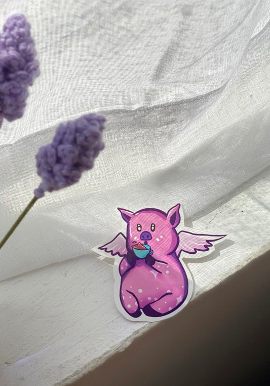 Flying Pig Original Sticker Set (5 Pc)