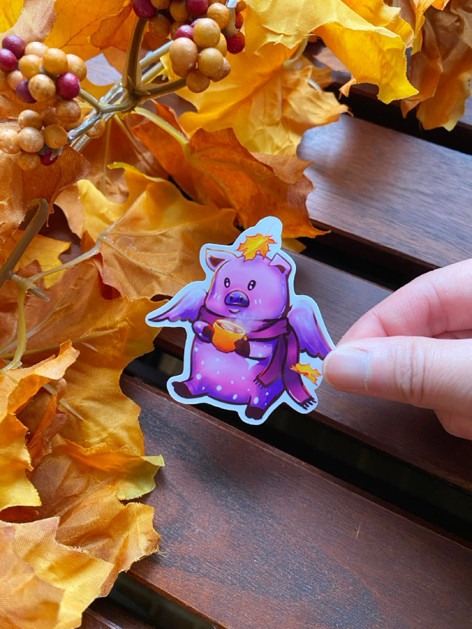 Under the Leaves Sticker Set (5 Pc)