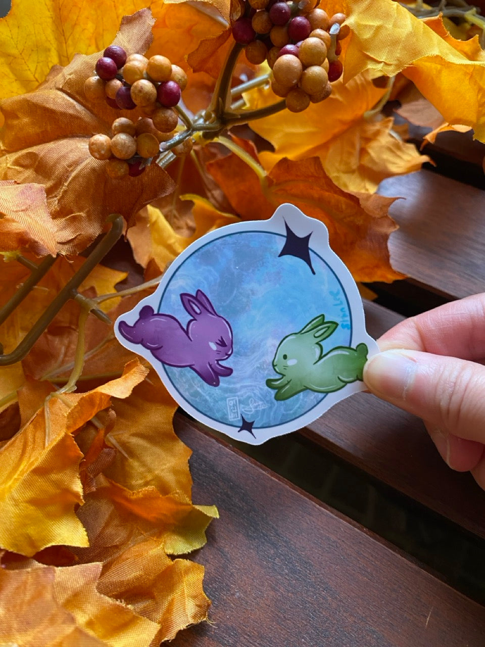 Under the Leaves Sticker Set (5 Pc)