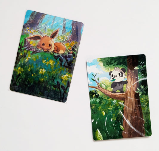 Custom Hand-Painted Trading Card