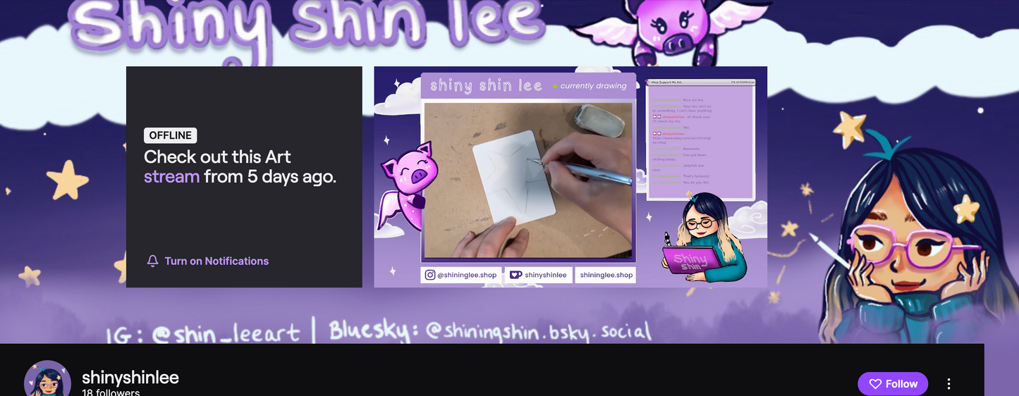 Social Media Banner (Youtube/Twitch/etc)