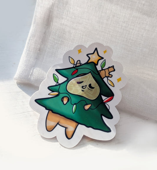 Stuck in a Tree Sticker