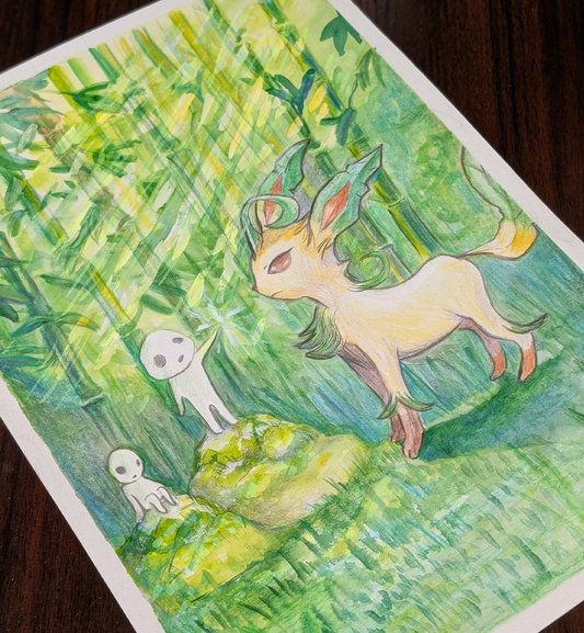 Lost in the Forest Painting