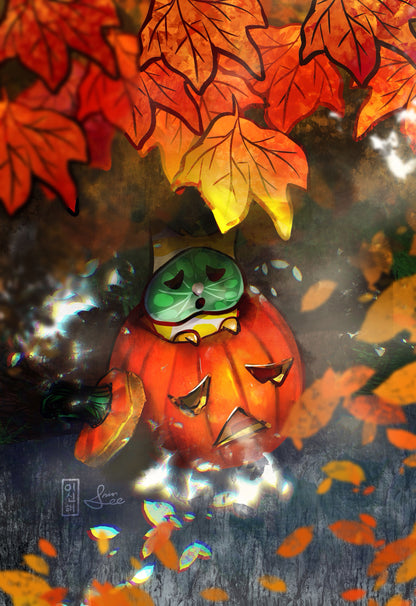 Hiding in a Pumpkin
