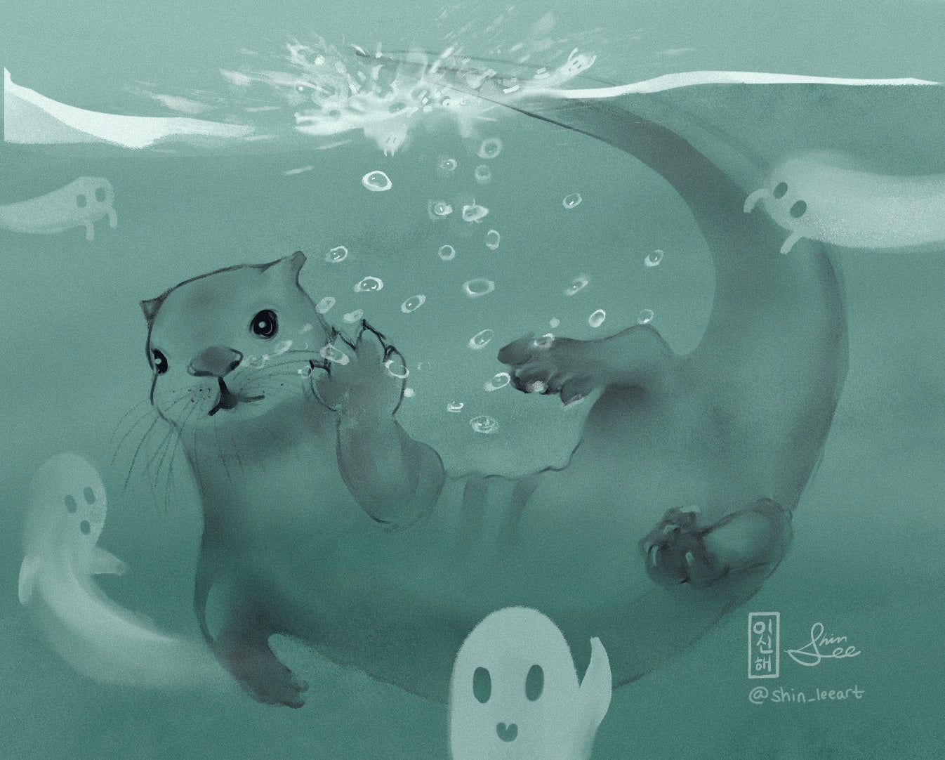 Swimming with the Ghosts