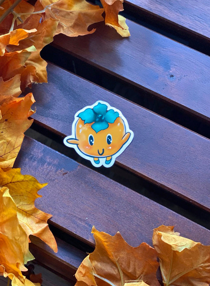 Cute Persimmon Friend Sticker