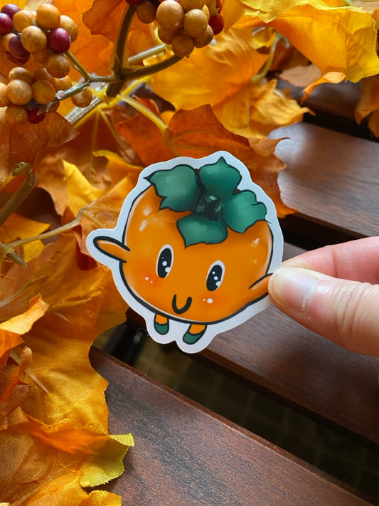 Cute Persimmon Friend Sticker