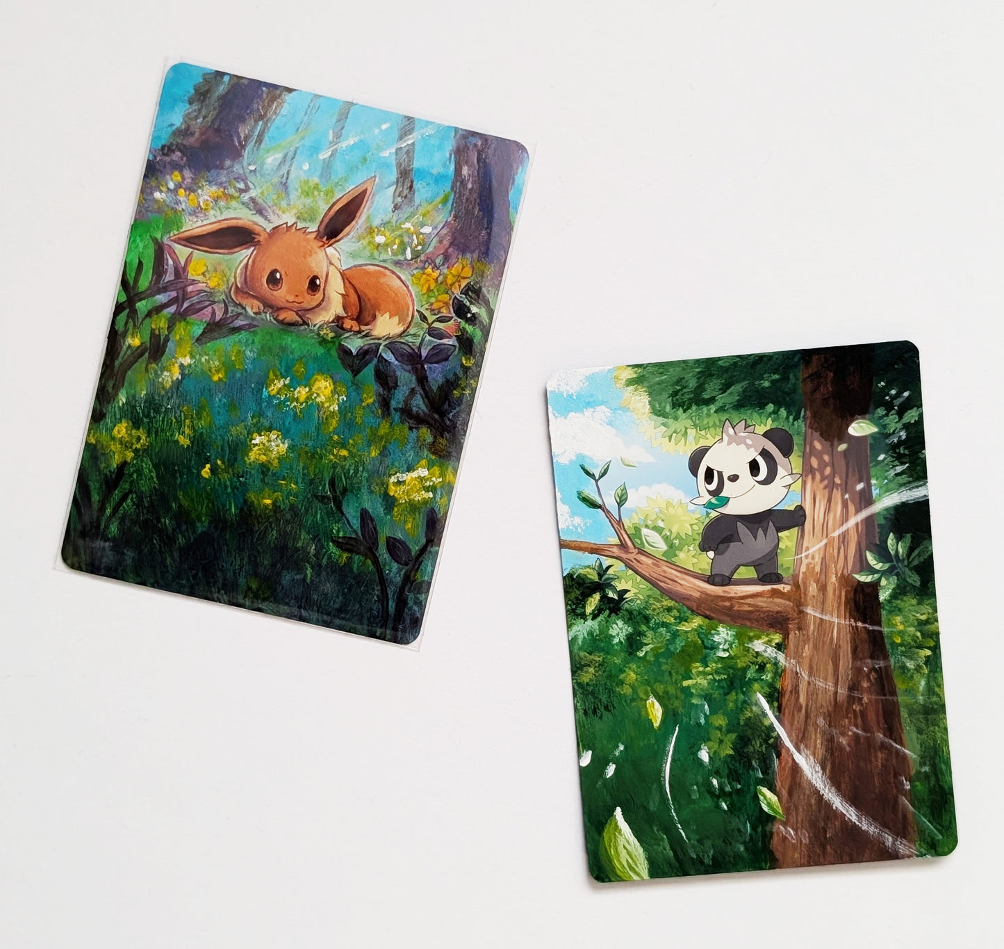 Custom Hand-Painted Trading Card