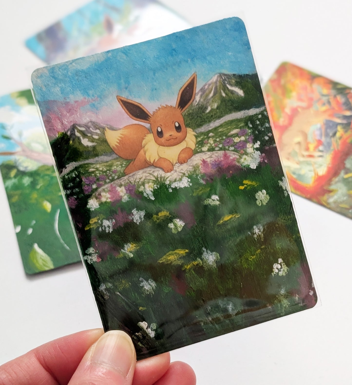 Custom Hand-Painted Trading Card