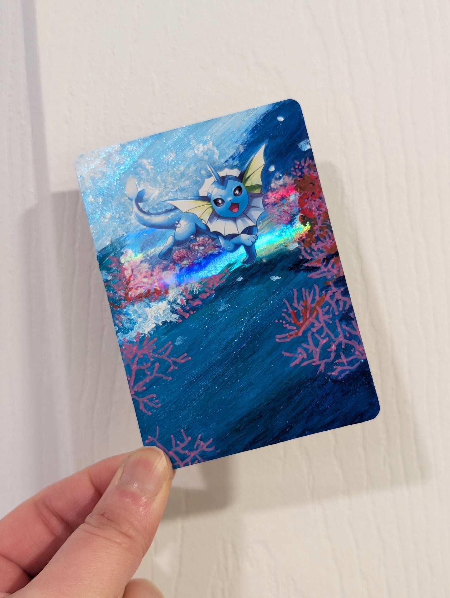 Custom Hand-Painted Trading Card