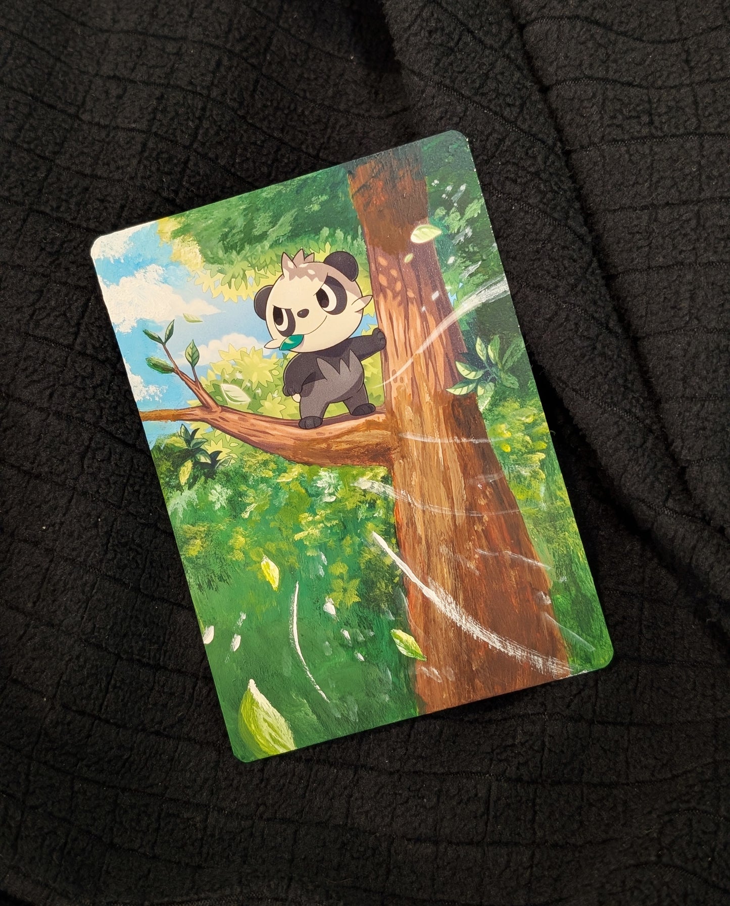 Custom Hand-Painted Trading Card