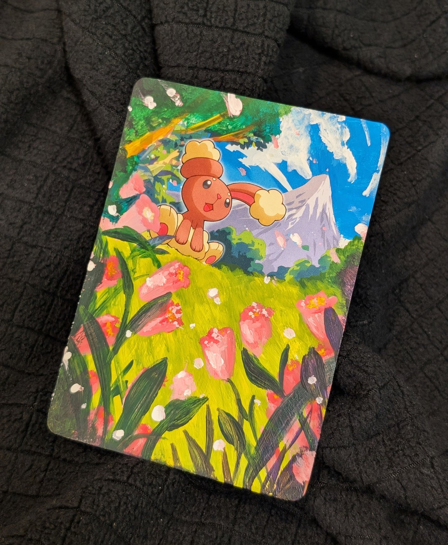 Custom Hand-Painted Trading Card