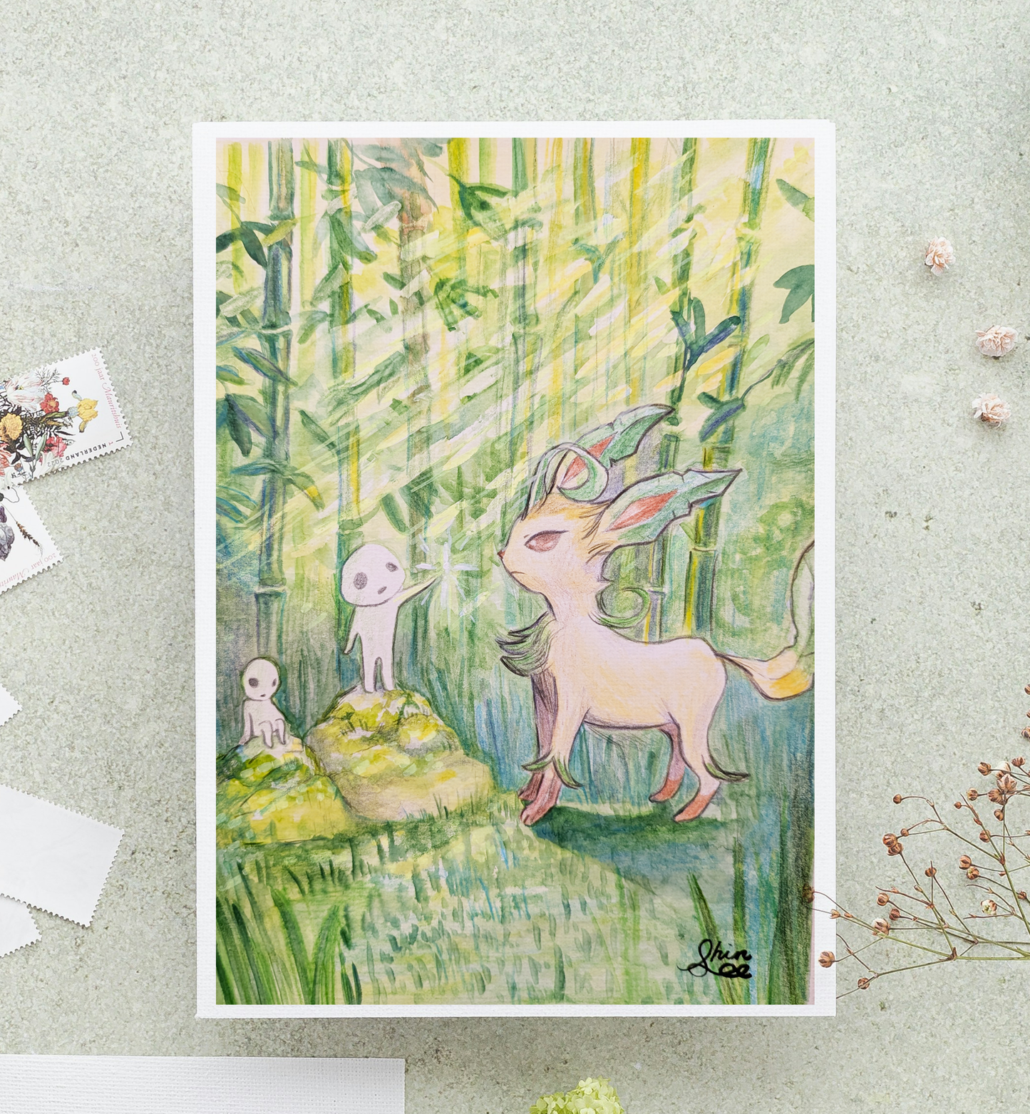 Lost in the Forest Painting