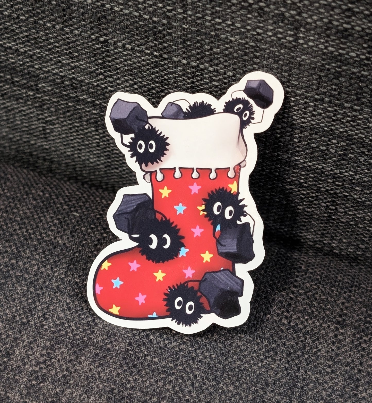 Sprites with Stocking Sticker